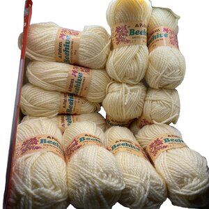 Patons Beehive Shetland Chunky 50g Yarn #2126 Lot 12 Skeins Acrylic Wool Blend